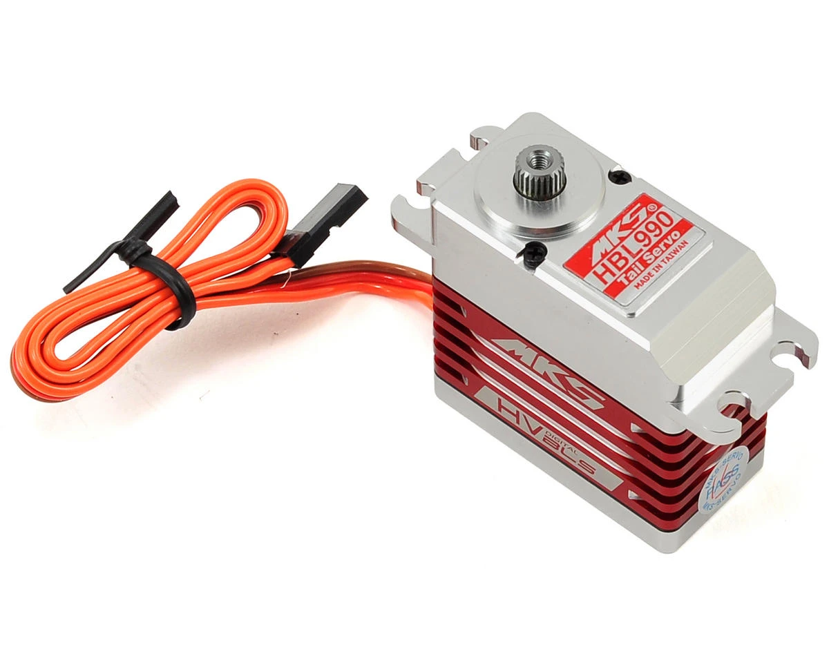 MKS Servos HBL990 Brushless Titanium Gear High Speed Digital Tail Servo (High Voltage) 1 MKS Servos HBL990 Brushless Titanium Gear High Speed Digital Tail Servo (High Voltage)