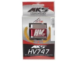 MKS Servos HV747 Titanium Gear High Torque Servo W/Aluminum Case (High Voltage) -Furitek shop mks hv747 2