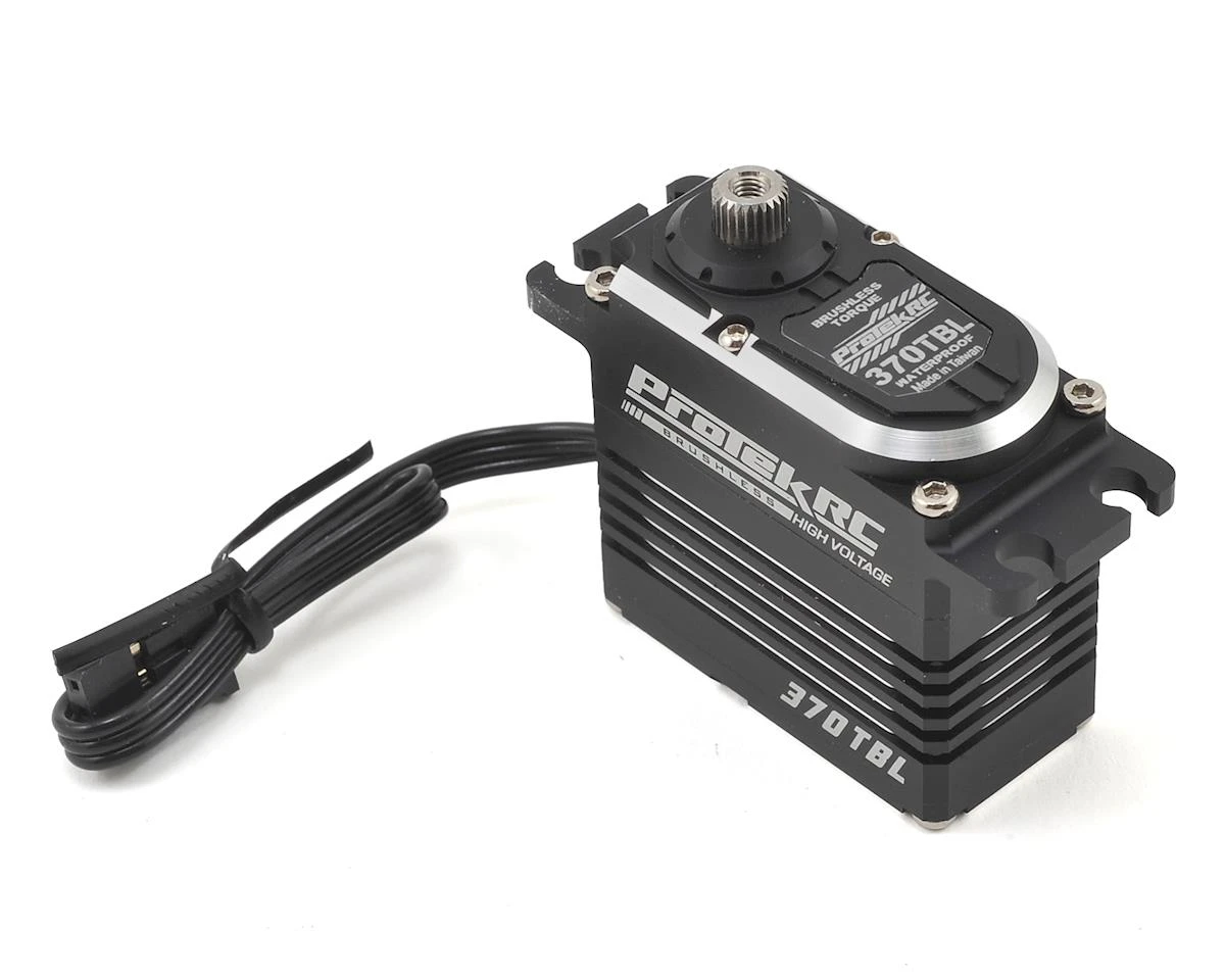Protek RC 370TBL "Black Label" Waterproof High Torque Brushless Crawler Servo (High Voltage/Metal Case) (Digital) 1 Protek RC 370TBL "Black Label" Waterproof High Torque Brushless Crawler Servo (High Voltage/Metal Case) (Digital)