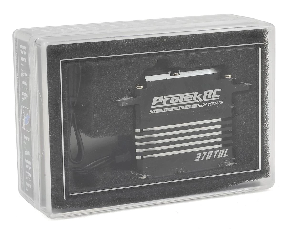 Protek RC 370TBL "Black Label" Waterproof High Torque Brushless Crawler Servo (High Voltage/Metal Case) (Digital) 3 Protek RC 370TBL "Black Label" Waterproof High Torque Brushless Crawler Servo (High Voltage/Metal Case) (Digital) - Image 3