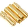 Protek RC 4.0mm "Super Bullet" Solid Gold Connectors (2 Male/2 Female)