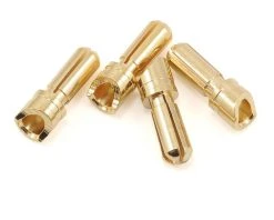 Protek RC 3.5mm "Super Bullet" Gold Connectors (4 Male)