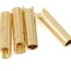 Protek RC 4.0mm "Super Bullet" Solid Gold Connectors (4 Female)