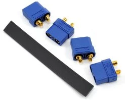 Protek RC 4.5mm "TruCurrent" XT90 Polarized Battery Connectors (4 Female)