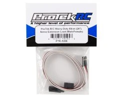 Protek RC Heavy Duty 60cm (24") Servo Extension Lead (Male/Female) -Furitek shop ptk 5206 1