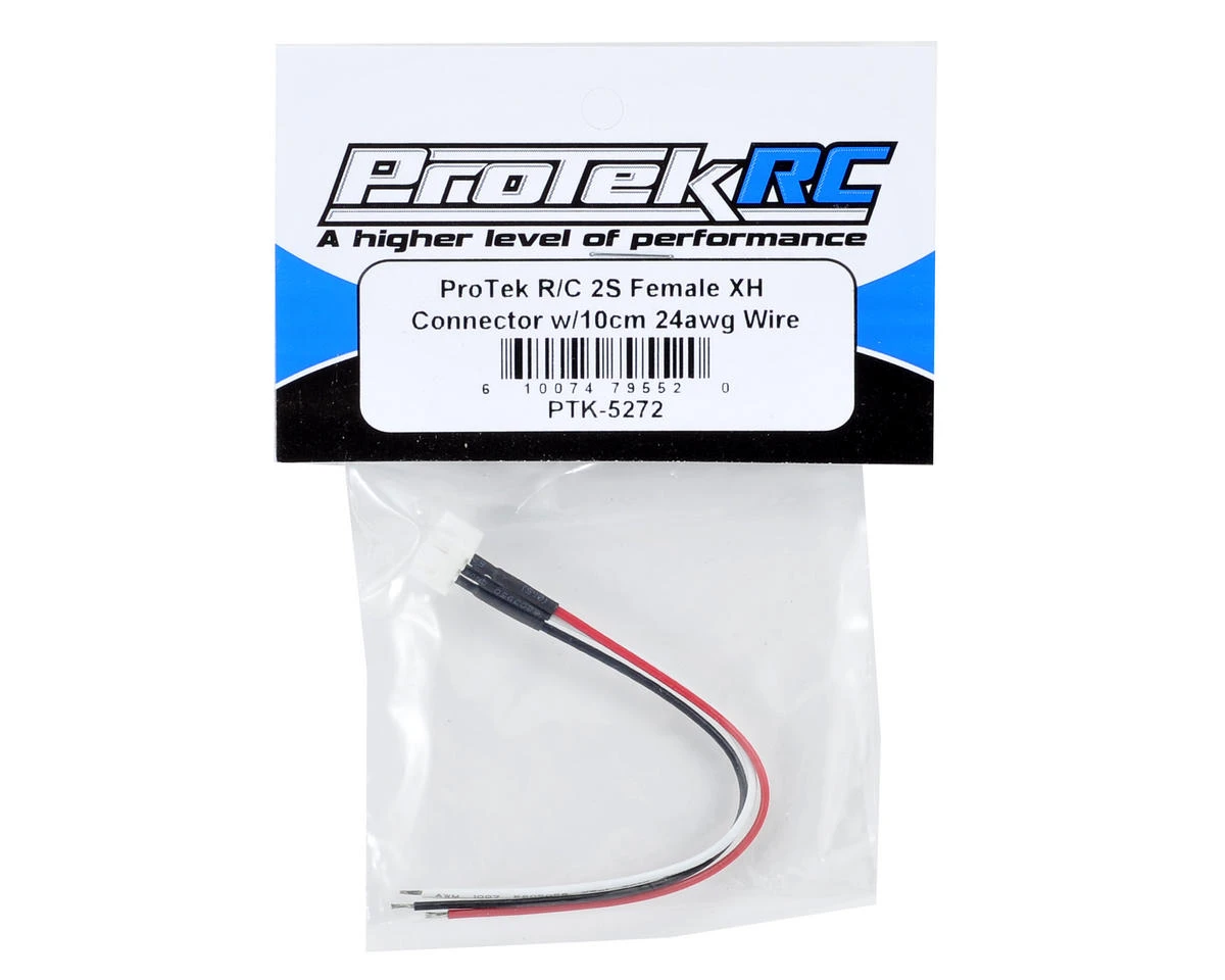 Protek RC 2S Female XH Balance Connector W/10cm 24awg Wire 2 Protek RC 2S Female XH Balance Connector W/10cm 24awg Wire - Image 2