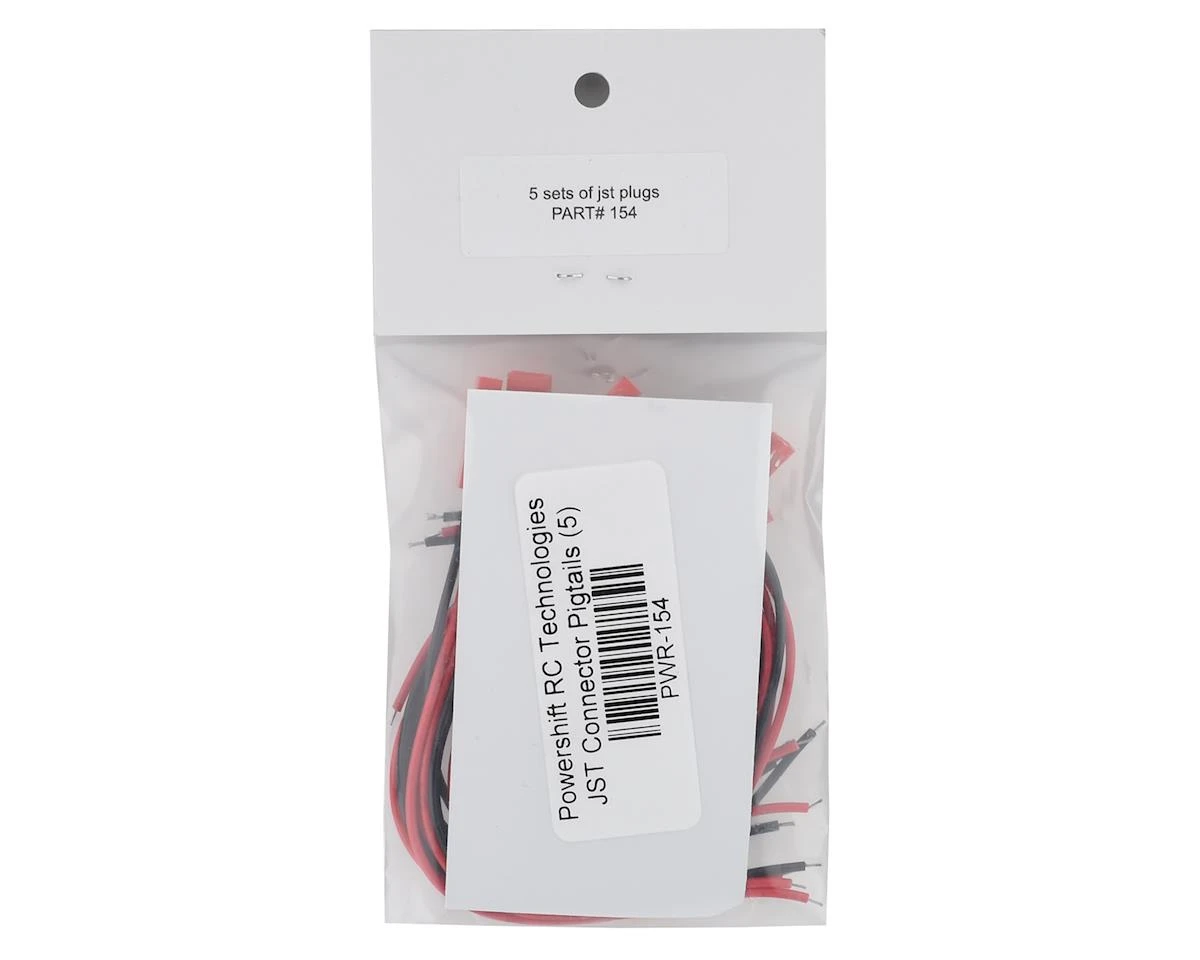 Powershift RC Technologies JST Connector Pigtails (5) 2 Powershift RC Technologies JST Connector Pigtails (5) - Image 2