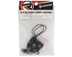 Ruddog 35mm Aluminum HV High-Speed Cooling Fan (Black) -Furitek shop rdgrp 0258 2