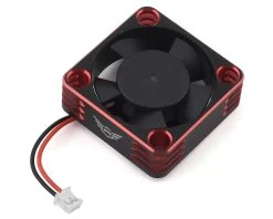 REDS 30x30x10mm Z8 Pro Aluminum ESC Cooling Fan (Red)
