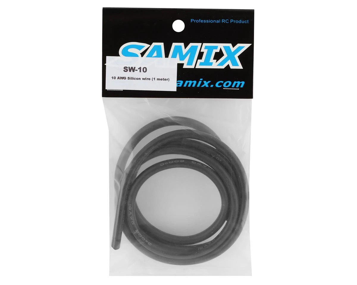 Samix Silicon Wire (Black) (1 Meter) (10AWG) 2 Samix Silicon Wire (Black) (1 Meter) (10AWG) - Image 2