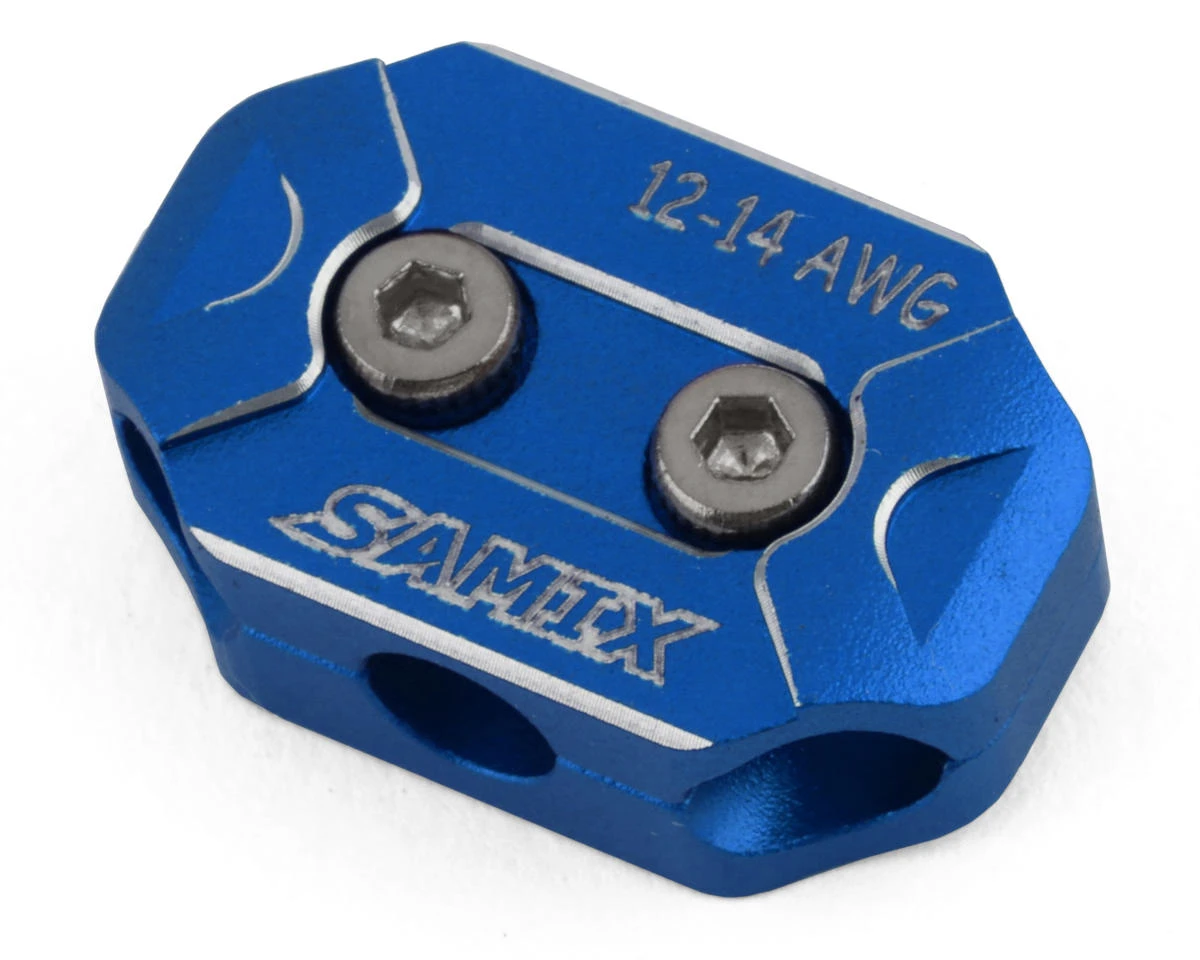 Samix 12-14AWG Motor Wire Organizer Clamp (Blue) 1 Samix 12-14AWG Motor Wire Organizer Clamp (Blue)
