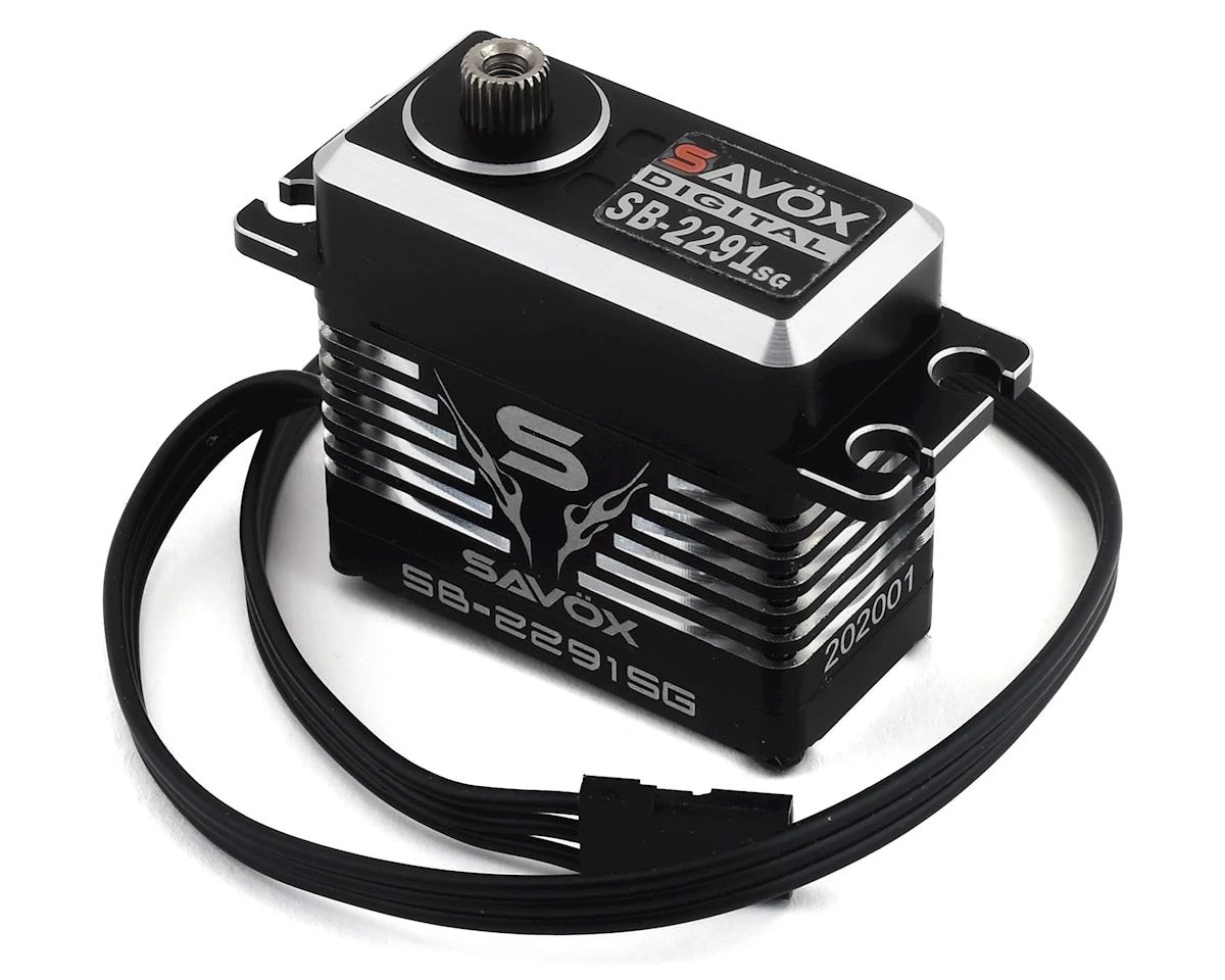Savox SB-2291SG Black Edition Monster Speed Brushless Steel Gear Servo (High Voltage) 1 Savox SB-2291SG Black Edition Monster Speed Brushless Steel Gear Servo (High Voltage)