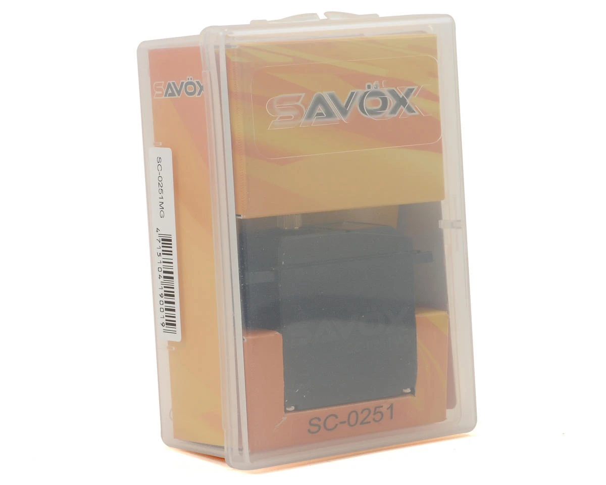 Savox SC-0251 "Larger Standard" Digital High Torque Metal Gear Servo 3 Savox SC-0251 "Larger Standard" Digital High Torque Metal Gear Servo - Image 3