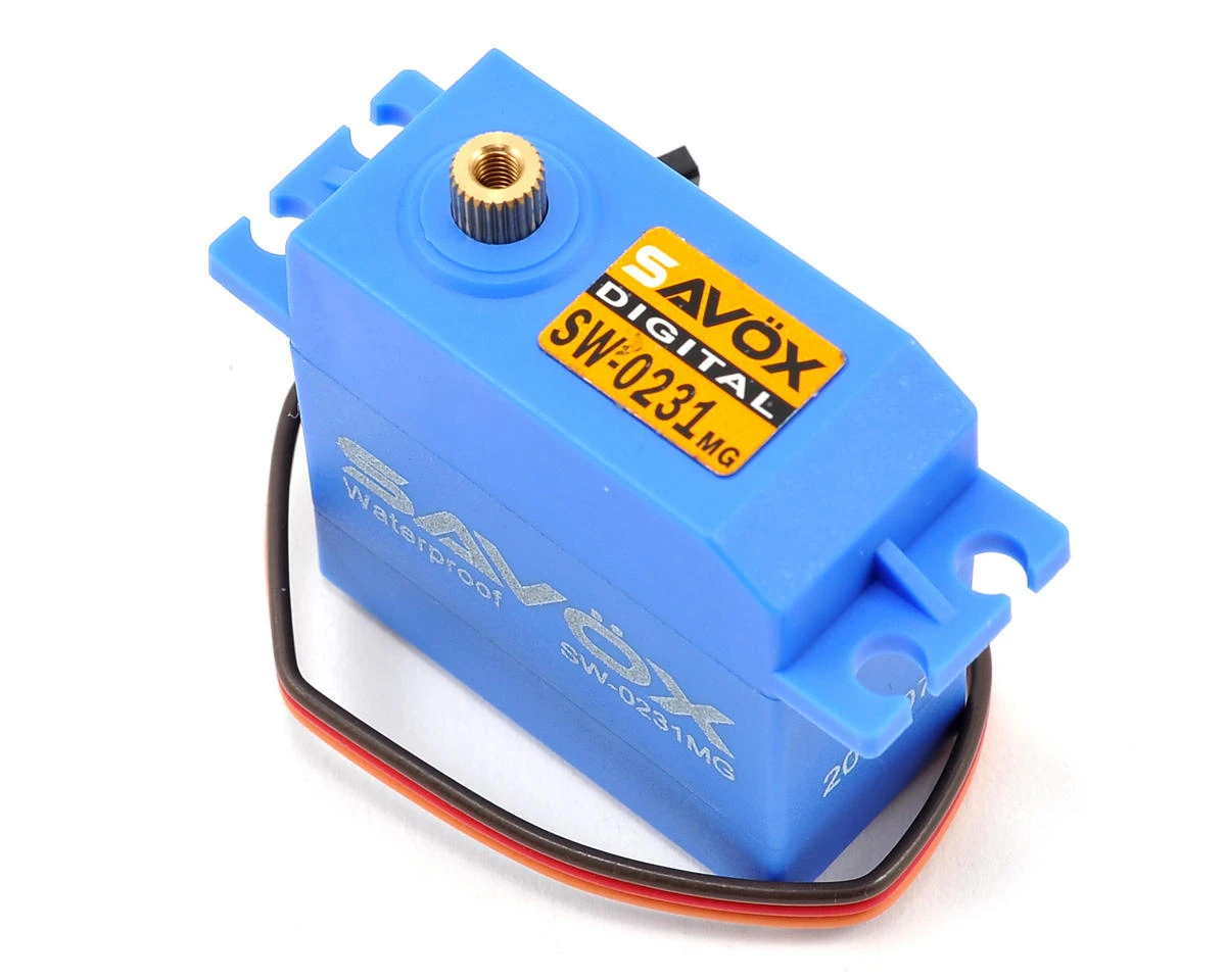 Savox SW-0231MG "Tall" Waterproof Metal Gear Digital Servo 1 Savox SW-0231MG "Tall" Waterproof Metal Gear Digital Servo