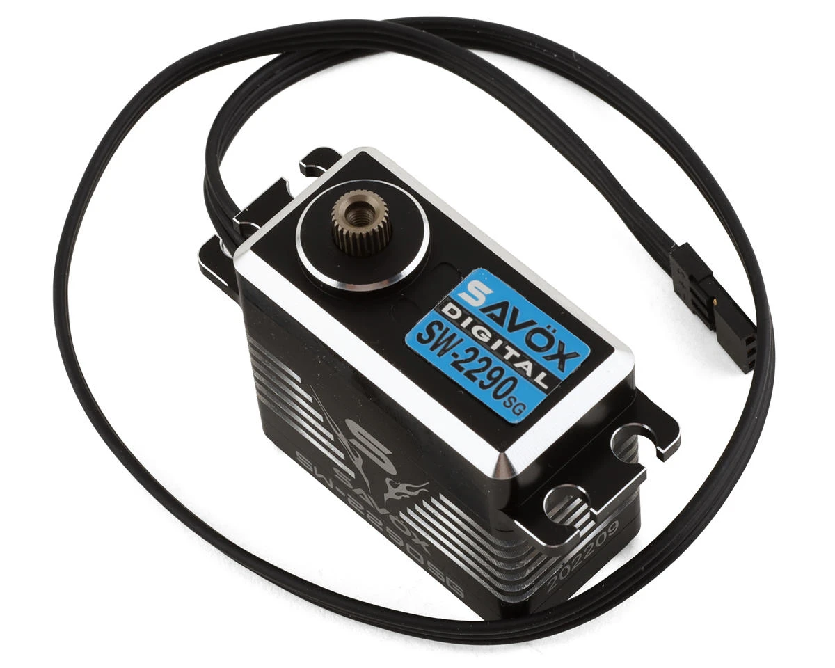 Savox SW2290-SG Waterproof Premium Brushless Digital Servo (Black) 1 Savox SW2290-SG Waterproof Premium Brushless Digital Servo (Black)