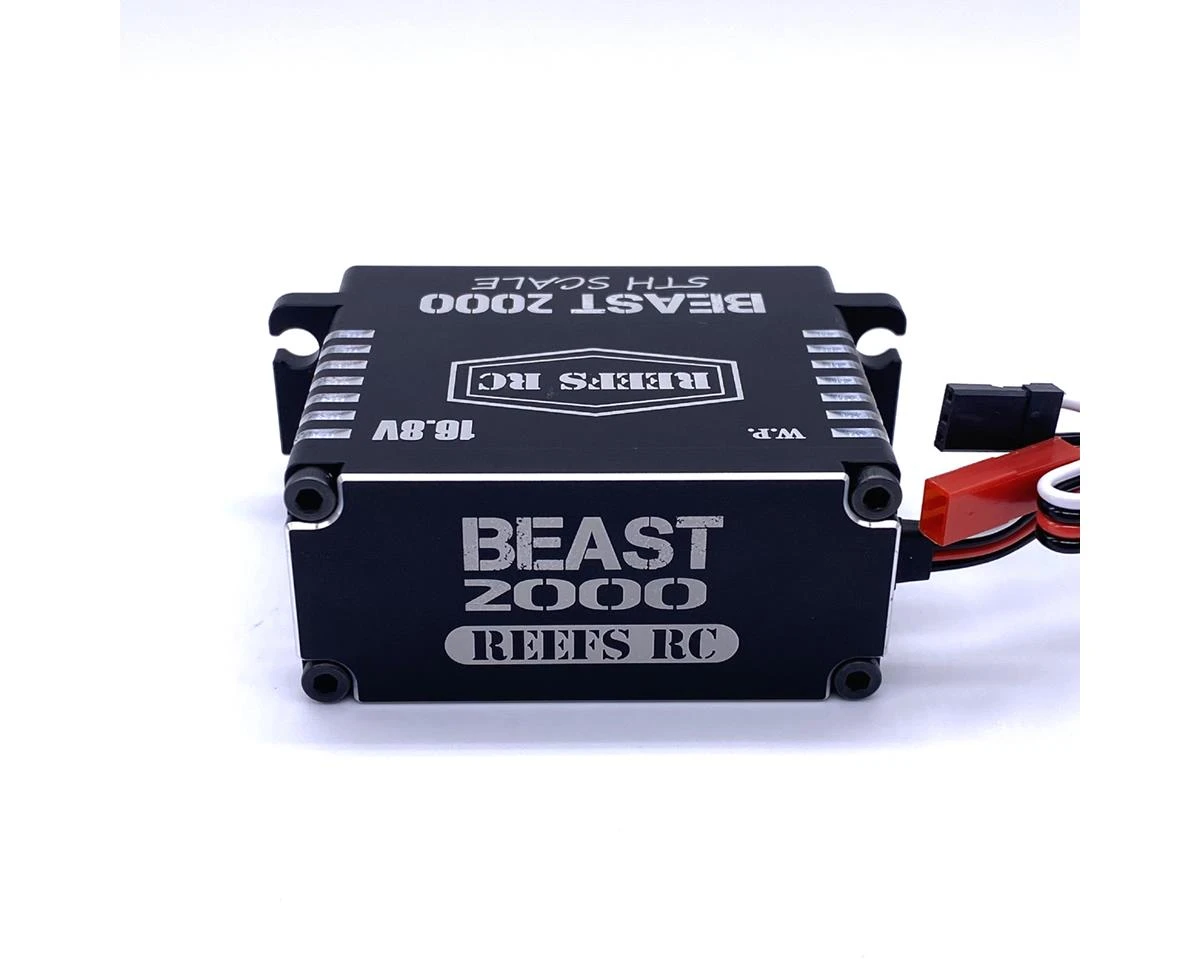 Reefs RC Beast 2000 Waterproof Digital 1/5 Scale Brushless Servo (High Voltage) 4 Reefs RC Beast 2000 Waterproof Digital 1/5 Scale Brushless Servo (High Voltage) - Image 4