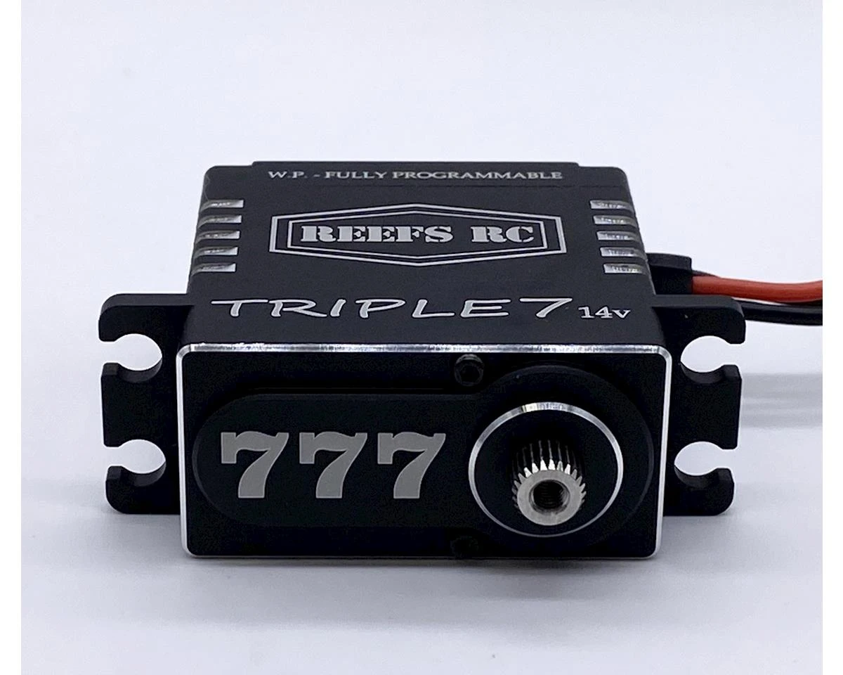 Reefs RC Triple7 14V Programable High Torque Steel Gear Digital Servo (High Voltage) 4 Reefs RC Triple7 14V Programable High Torque Steel Gear Digital Servo (High Voltage) - Image 4