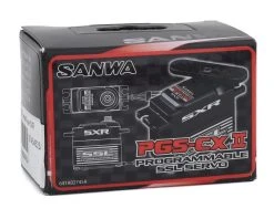 Sanwa/Airtronics PGS-CX II Hi-Torque Programmable Servo (High Voltage) -Furitek shop snw107a54525a 2