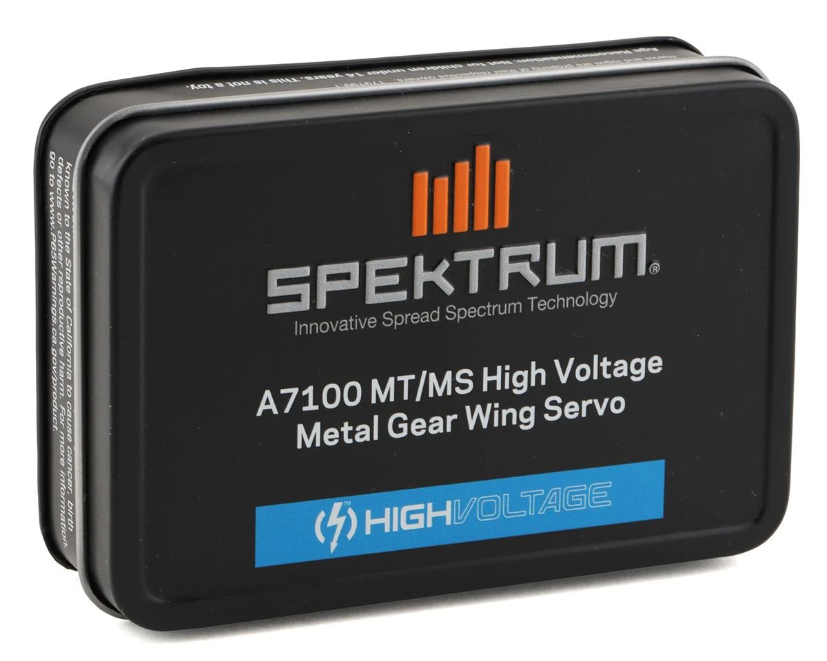 Spektrum RC A7100 MT/MS Metal Gear Wing Servo (High Voltage) 3 Spektrum RC A7100 MT/MS Metal Gear Wing Servo (High Voltage) - Image 3
