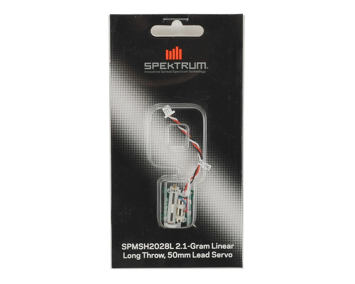 Spektrum RC 2.1g Linear Long Throw Servo W/50mm Servo Lead 2 Spektrum RC 2.1g Linear Long Throw Servo W/50mm Servo Lead - Image 2