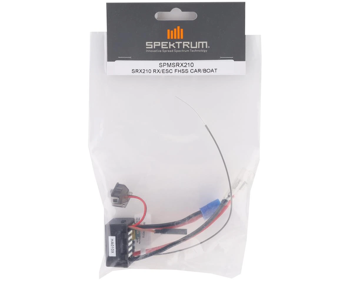 Spektrum RC X210 FHSS 2-Channel Receiver & ESC 2 Spektrum RC X210 FHSS 2-Channel Receiver & ESC - Image 2