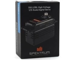 Spektrum RC 9110BL 1/5 Brushless High Speed Metal Gear Servo (High Voltage) -Furitek shop spmss9110bl 2