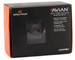Spektrum RC Avian 8075 Brushless Outrunner Motor (230Kv) -Furitek shop spmxam4800 3