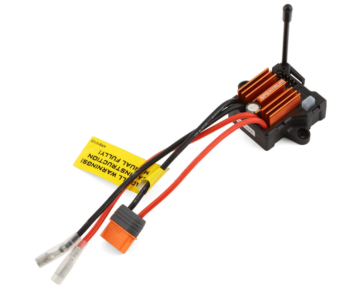 Spektrum RC 40 Amp Brushed 2-in-1 ESC & SLT Receiver 1 Spektrum RC 40 Amp Brushed 2-in-1 ESC & SLT Receiver