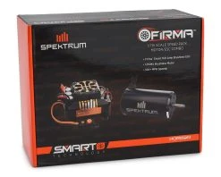 Spektrum RC Firma 160 Amp Sensorless Brushless Smart ESC & Motor Combo (1250Kv) -Furitek shop spmxsemc06 2
