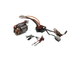Spektrum RC Firma 70A Smart Waterproof Brushed ESC & 35T Brushed Motor Combo -Furitek shop spmxsemc12 3