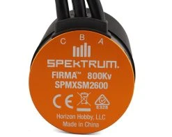 Spektrum RC Firma 4-pole Brushless Motor (800kV) -Furitek shop spmxsm2600 1
