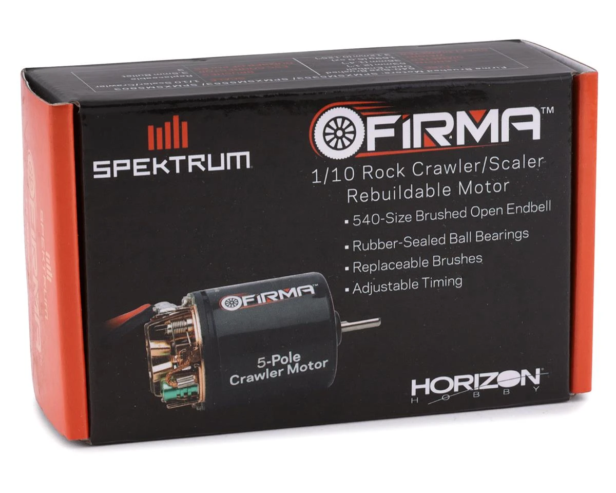 Spektrum RC Firma 5-Pole 540 Crawling Motor (16T) 3 Spektrum RC Firma 5-Pole 540 Crawling Motor (16T) - Image 3