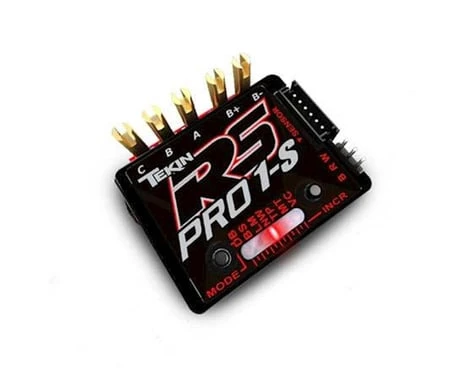 TEKIN RS Pro Black Edition BL 1S 1/12 Sensored/Sensorless Brushless ESC 1 TEKIN RS Pro Black Edition BL 1S 1/12 Sensored/Sensorless Brushless ESC