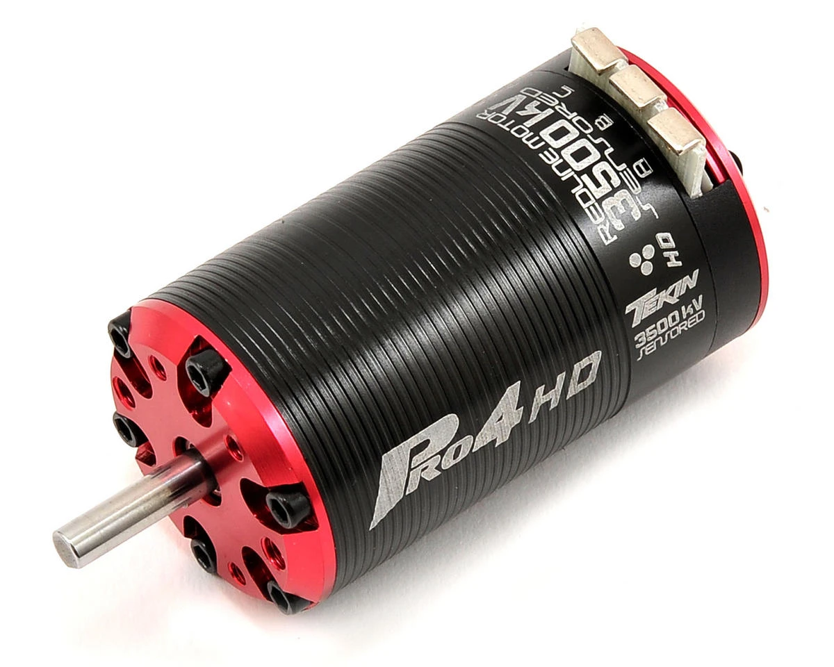 TEKIN Pro4 HD 4-Pole Brushless 550 Motor W/5mm Shaft (3,500kV) 1 TEKIN Pro4 HD 4-Pole Brushless 550 Motor W/5mm Shaft (3,500kV)