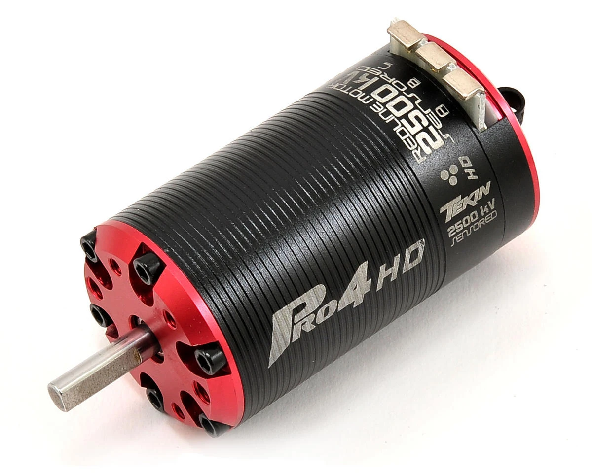 TEKIN Pro4 HD 4-Pole Brushless 550 Motor W/5mm Shaft (2,500kV) 1 TEKIN Pro4 HD 4-Pole Brushless 550 Motor W/5mm Shaft (2,500kV)