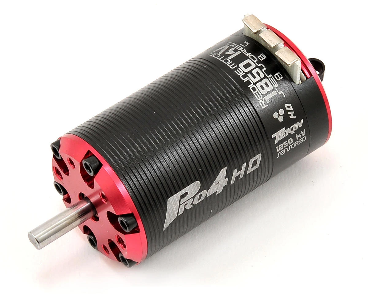 TEKIN Pro4 HD 4-Pole Brushless 550 Motor W/5mm Shaft (1,850kV) 1 TEKIN Pro4 HD 4-Pole Brushless 550 Motor W/5mm Shaft (1,850kV)