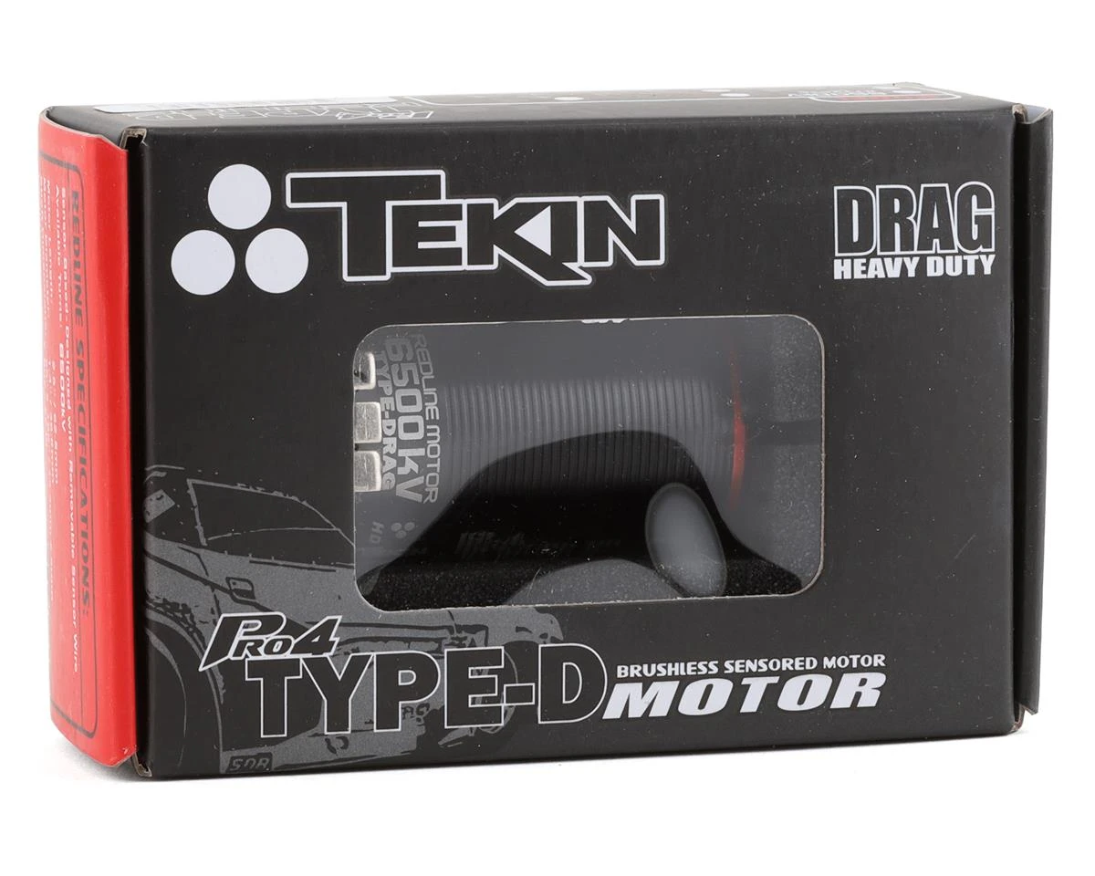 TEKIN Pro4 Type-D Sensored 4-Pole Brushless No Prep Drag Motor (6500kV) 4 TEKIN Pro4 Type-D Sensored 4-Pole Brushless No Prep Drag Motor (6500kV) - Image 4