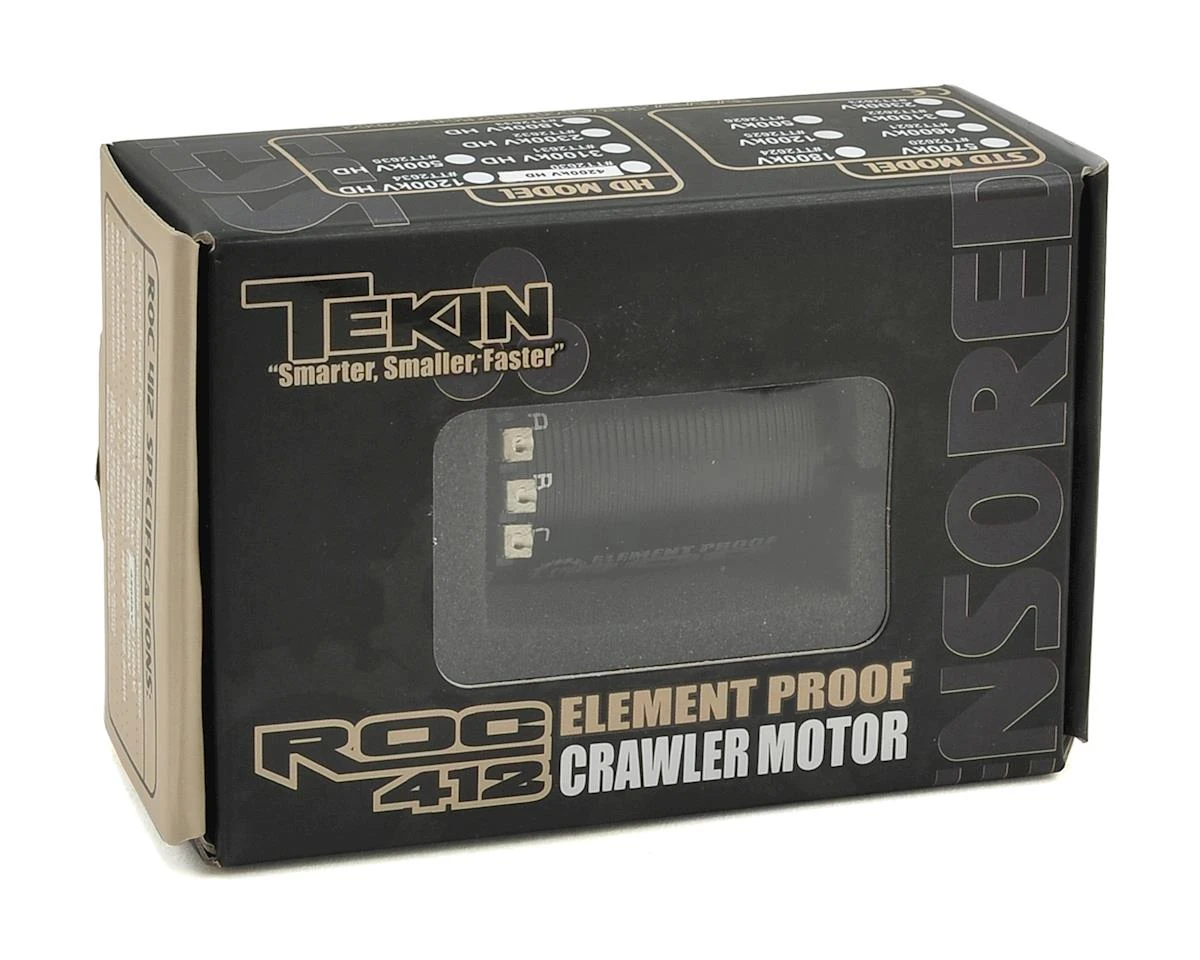 TEKIN ROC412 Element Proof 4-Pole Sensored Brushless Rock Crawler Motor (5700kV) 4 TEKIN ROC412 Element Proof 4-Pole Sensored Brushless Rock Crawler Motor (5700kV) - Image 4
