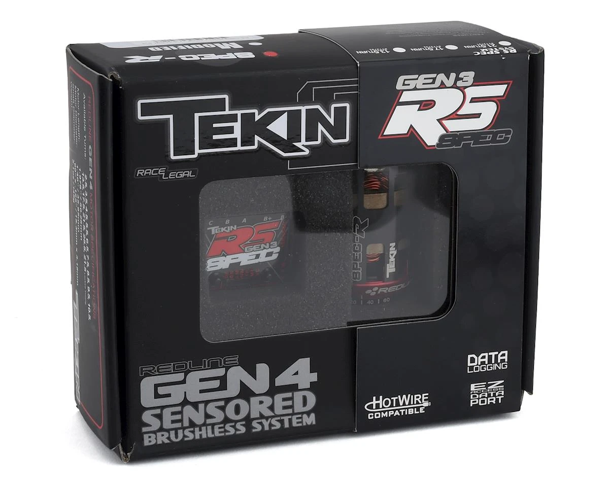 TEKIN RS Gen3 SPEC Sensored Brushless ESC/Gen4 Spec R Motor Combo (21.5T) 5 TEKIN RS Gen3 SPEC Sensored Brushless ESC/Gen4 Spec R Motor Combo (21.5T) - Image 5