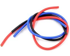 TQ WIRE Silicone Wire Kit (Black, Red & Blue) (1' Each) (13AWG)