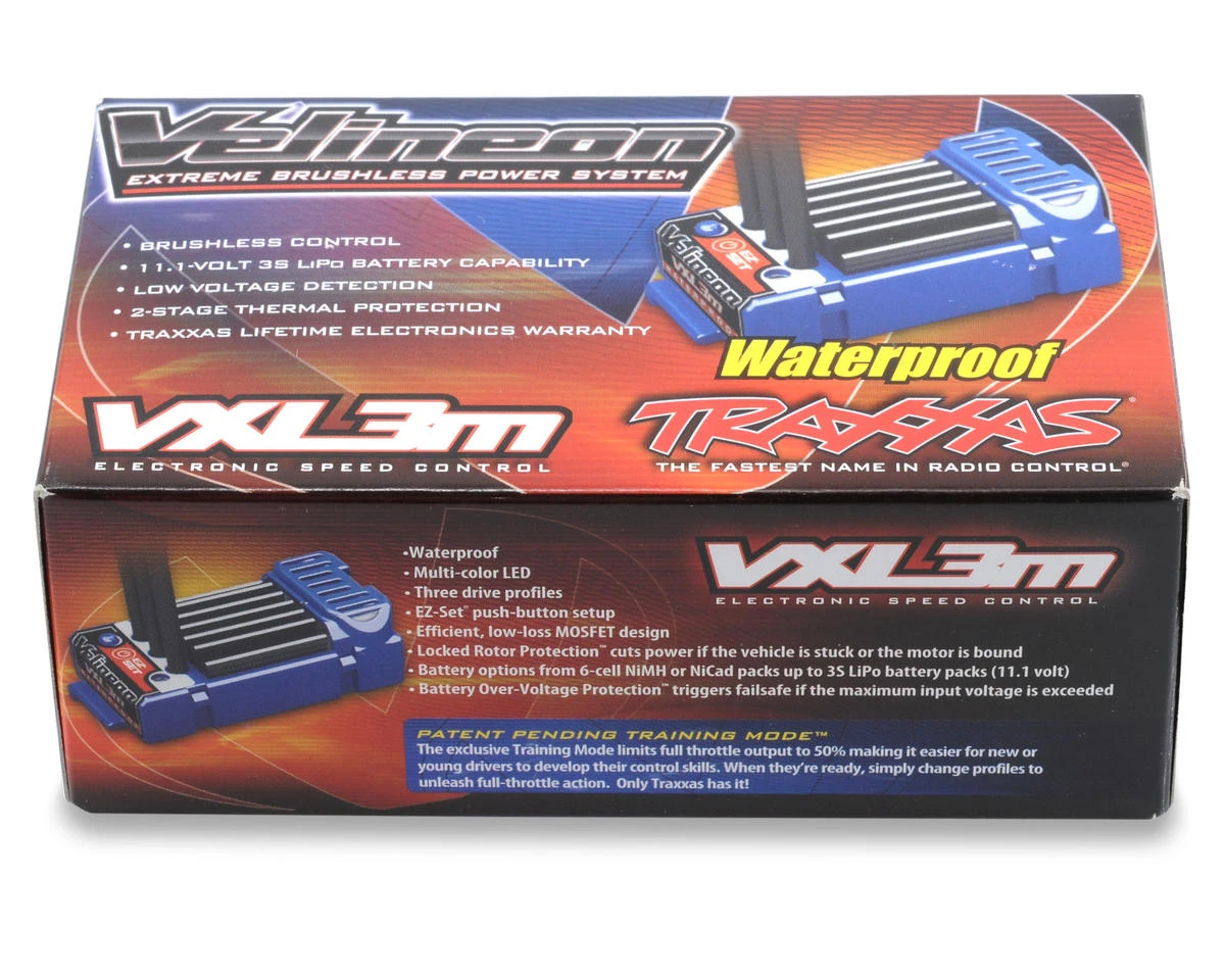 Traxxas Velineon VXL-3M Waterproof Brushless Electronic Speed Control 2 Traxxas Velineon VXL-3M Waterproof Brushless Electronic Speed Control - Image 2