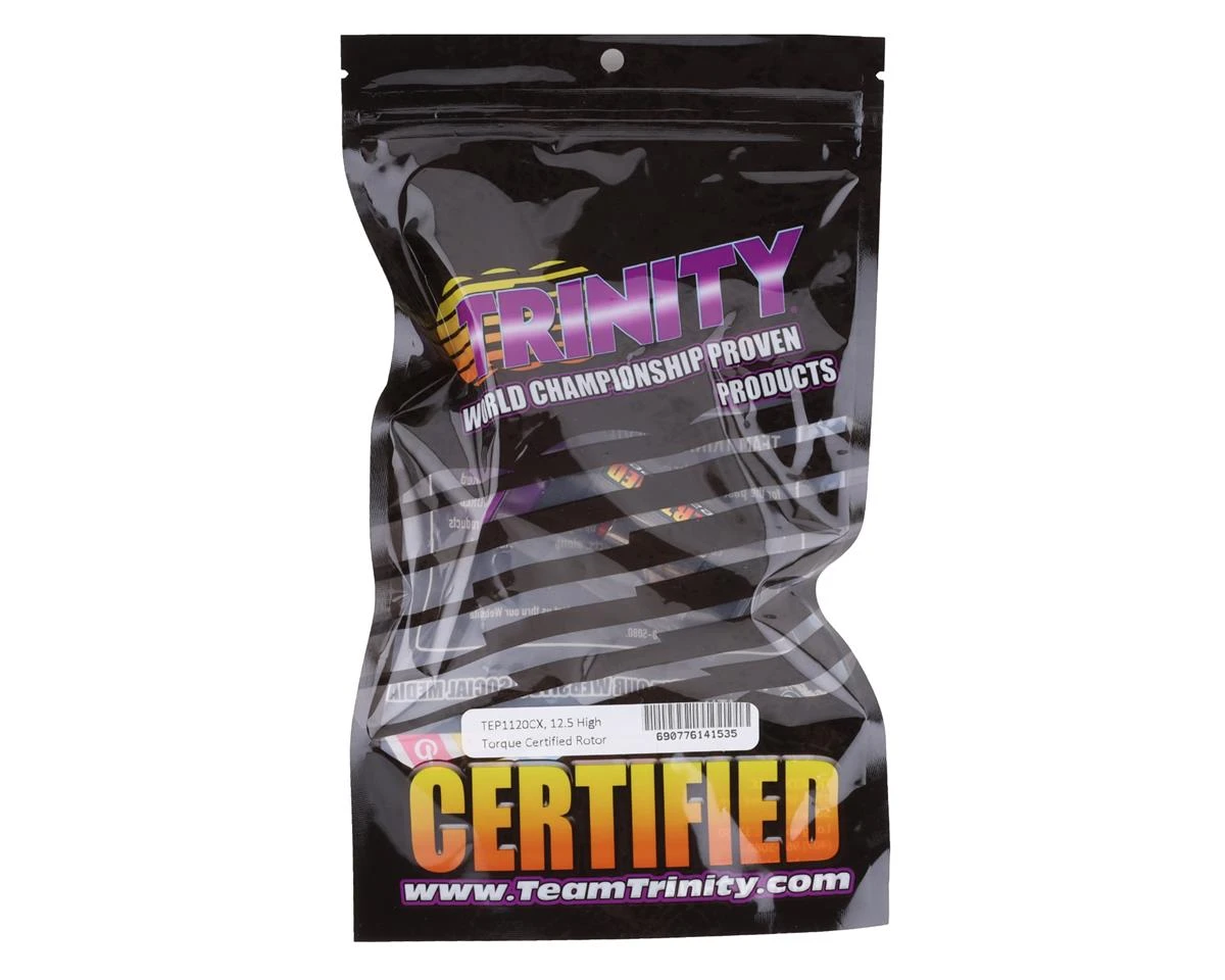 Trinity "Certified" 12.5mm ROAR Spec High Torque Rotor (Red) 2 Trinity "Certified" 12.5mm ROAR Spec High Torque Rotor (Red) - Image 2