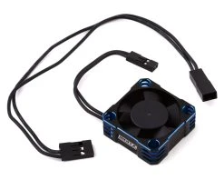 Whitz Racing Products 30mm HyperCool Aluminum Cooling Fan (Black/Blue)