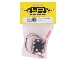 YEAH RACING Aluminum 540 Size Motor Heat Sink W/Cooling Fan (Red) -Furitek shop yea ya 0410rd 2