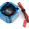 YEAH RACING 30x30 Aluminum Case Booster Fan (Blue)