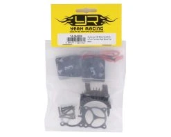 YEAH RACING Aluminum 540/550 Motor Heat Sink W/Twin Tornado Fans (Black) -Furitek shop yea ya 0643bk 2
