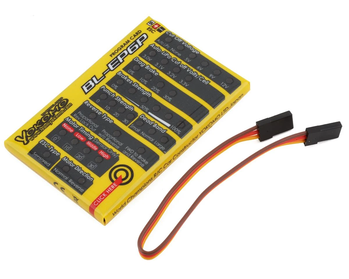 Yokomo BL-EP6 Racing Brushless Sensored/Sensorless ESC Speed Controller 2 Yokomo BL-EP6 Racing Brushless Sensored/Sensorless ESC Speed Controller - Image 2